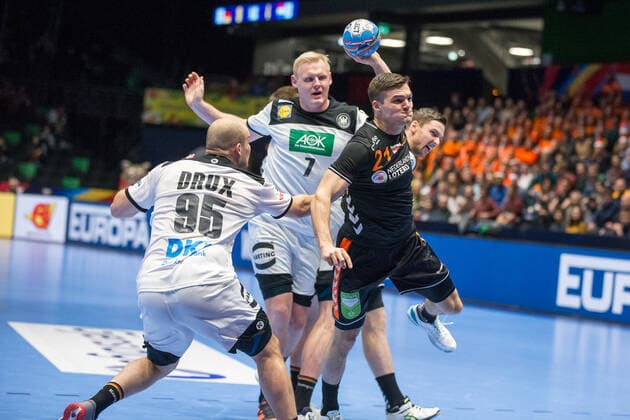 SMITS Kay (Pays-Bas - Netherlands) HANDBALL : Championnat d Europe 2020 - Allemagne vs Pays bas - 01 09 2020 THEOPHILELaurent Panoramic 
