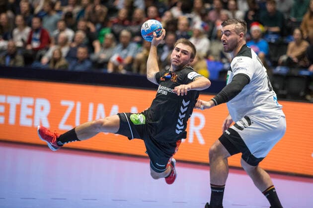 STEINS Luc (Pays-Bas - Netherlands) HANDBALL : Championnat d Europe 2020 - Allemagne vs Pays bas - 01 09 2020 THEOPHILELaurent Panoramic 