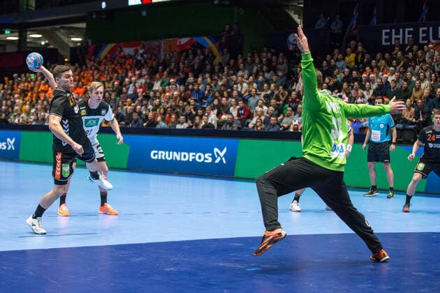 SMITS Kay (Pays-Bas - Netherlands) HANDBALL : Championnat d Europe 2020 - Allemagne vs Pays bas - 01 09 2020 THEOPHILELaurent Panoramic 