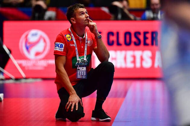 Handball-EM Deutschland - Niederlande am 09.01.2020 in der Nye Nidarohallen in Trondheim Christian PROKOP ( Cheftrainer Deutschland )