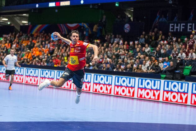 Handball, EM, Spanien - Lettland ARINO BENGOECHEA Aitor (Espagne - Spain) HANDBALL : Championnat d Europe 2020 : Espagne vs Lettonie - 09 01 2020 THEOPHILELaurent Panoramic 