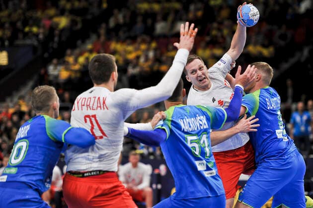 2020.01.10 Goeteborg Pilka reczna EHF EURO 2020 Mistrzostwa Europy w pilce recznej mezczyzn Szwecja Austria Norwegia Slowenia - Polska N z Rafal Przybylski Foto Marcin Bulanda PressFocus 2020.01.10 Goeteborg Handball EHF Men s EURO 2020 Sweden Austria Norway Slowenia - Polska Rafal Przybylski Credit: Marcin Bulanda PressFocus NEWSPIX.PL --- Newspix.pl  20200110PF_MB228