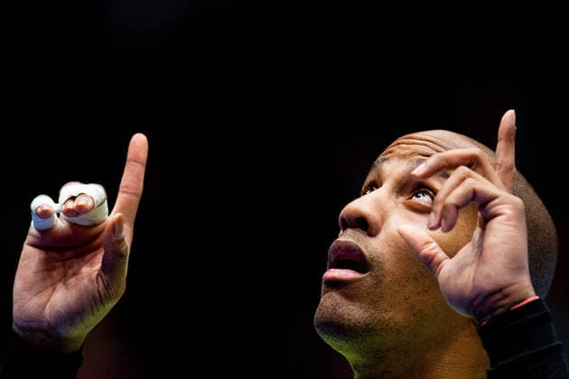 200110 Goalkeeper Alfredo Quintana Bravo of Portugal ahead of the EHF European Handball Championship match between France and Portugal on January 10, 2020 in Trondheim. Photo: Vegard Wivestad Grott BILDBYRAN kod VG 170459 bbeng handball handball handboll handball-em 2020 european men?s handball championship 2020 em 2020 handbolls-em 2020 ehf euro 2020 frankrike france portugal Copyright: VEGARDxWIVESTADxGRoTT BB200110VG171
