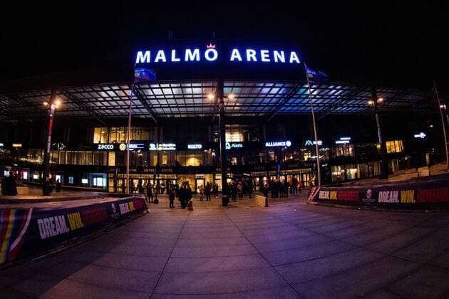 200111 Exterior view of Malmö Arena ahead of the EHF European Handball Championship match between Denmark and Iceland on January 11, 2020 in Malmö. Photo: Ludvig Thunman BILDBYRAN kod LT 35701 bbeng ehf euro 2020 em 2020 european men?s handball championship 2020 handball handboll handbolls-em 2020 handball handball-em 2020 danmark denmark iceland island arena interiör interior view Copyright: LUDVIGxTHUNMAN BB200111LT002