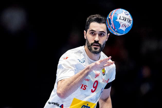 200111 Raul Entrerrios Rodriguez of Spain during the EHF European Handball Championship match between Spain and Germany on January 11, 2020 in Trondheim. Photo: Vegard Wivestad Grott BILDBYRAN kod VG 170462 bbeng handball handball handboll handball-em 2020 european men?s handball championship 2020 em 2020 handbolls-em 2020 ehf euro 2020 spania spanien tyskland germany deutschland Copyright: VEGARDxWIVESTADxGRoTT BB200111VG016