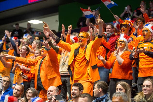 Handball EM, Lettland - Niederlande NETHERLANDS HANDBALL : Championnat d Europe 2020 : Lettonie vs Pays-Bas - 11 01 2020 THEOPHILELaurent Panoramic 
