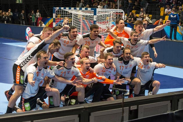 Handball EM, Lettland - Niederlande NETHERLANDS HANDBALL : Championnat d Europe 2020 : Lettonie vs Pays-Bas - 11 01 2020 THEOPHILELaurent Panoramic 