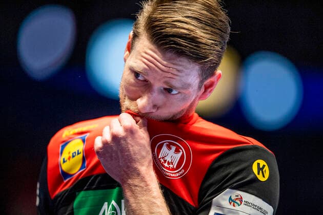 Bilder des Jahres 2020, Sport 01 Januar Sport Themen der Woche KW02 Sport Bilder des Tages 200111 Tobias Reichmann of Germany during the EHF European Handball Championship match between Spain and Germany on January 11, 2020 in Trondheim. Photo: Vegard Wivestad Grott BILDBYRAN kod VG 170462 bbeng handball handball handboll handball-em 2020 european men?s handball championship 2020 em 2020 handbolls-em 2020 ehf euro 2020 spania spanien tyskland germany deutschland *** 200111 Tobias Reichmann of Germany during the EHF European Handball Championship match between Spain and Germany on January 11, 2020 in Trondheim Photo Vegard Wivestad Grott BILDBYRAN code VG 170462 bbeng handball handball handball handball em 2020 european mens handball championship 2020 em 2020 handballs em 2020 ehf euro 2020 spain spain germany germany germany,  Copyright: VEGARDxWIVESTADxGRoTT BB200111VG024