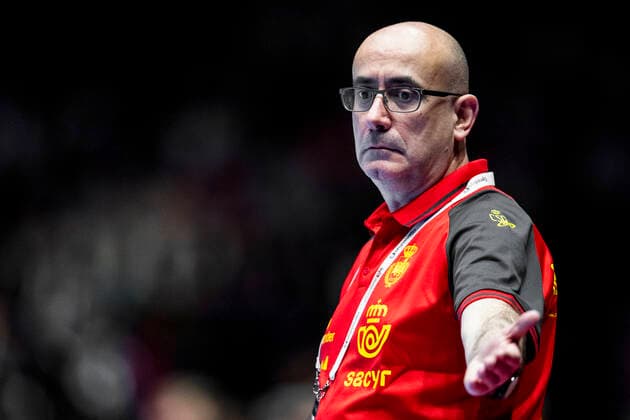 200111 Jordi Ribera Romans, head coach of Spain, during the EHF European Handball Championship match between Spain and Germany on January 11, 2020 in Trondheim. Photo: Vegard Wivestad Grott BILDBYRAN kod VG 170462 bbeng handball handball handboll handball-em 2020 european men?s handball championship 2020 em 2020 handbolls-em 2020 ehf euro 2020 spania spanien tyskland germany deutschland Copyright: VEGARDxWIVESTADxGRoTT BB200111VG031