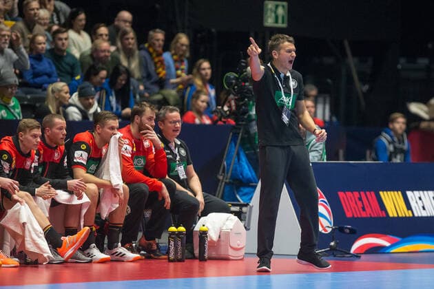 PROKOP Christian (Allemagne - Germany) HANDBALL : Championnat d Europe 2020 : Allemagne vs Espagne - 01 11 2020 THEOPHILELaurent Panoramic 