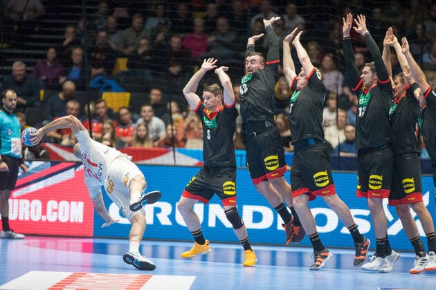 CANELLAS REIXACH Joan (Espagne - Spain) HANDBALL : Championnat d Europe 2020 : Allemagne vs Espagne - 01 11 2020 THEOPHILELaurent Panoramic 