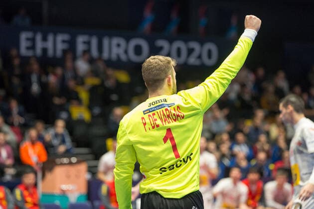 PEREZ de VARGAS MORENO Gonzalo (Espagne - Spain) HANDBALL : Championnat d Europe 2020 : Allemagne vs Espagne - 01 11 2020 THEOPHILELaurent Panoramic 