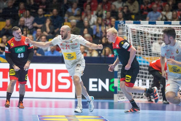 CANELLAS REIXACH Joan (Espagne - Spain) HANDBALL : Championnat d Europe 2020 : Allemagne vs Espagne - 01 11 2020 THEOPHILELaurent Panoramic 