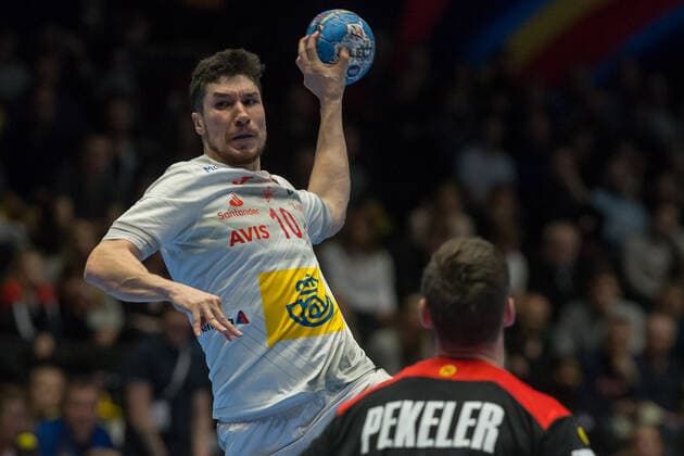DUJSHEBAEV DOVICHEBAEVA Alex (Espagne - Spain) HANDBALL : Championnat d Europe 2020 : Allemagne vs Espagne - 01 11 2020 THEOPHILELaurent Panoramic 