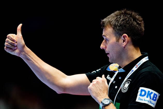 200111 Christian Prokop, head coach of Germany, during the EHF European Handball Championship match between Spain and Germany on January 11, 2020 in Trondheim. Photo: Vegard Wivestad Grott BILDBYRAN kod VG 170462 bbeng handball handball handboll handball-em 2020 european men?s handball championship 2020 em 2020 handbolls-em 2020 ehf euro 2020 spania spanien tyskland germany deutschland Copyright: VEGARDxWIVESTADxGRoTT BB200111VG065