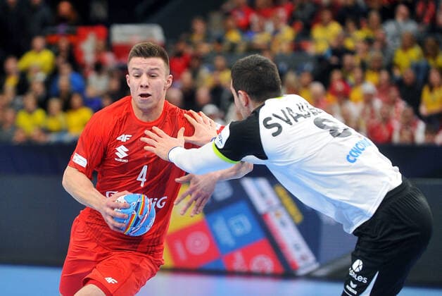 2020.01.12 Goeteborg Pilka reczna EHF Euro 2020 Mistrzostwa Europy w pilce recznej mezczyzn Szwecja Norwegia Austria Szwajcaria - Polska N z Michal Olejniczak Foto Norbert Barczyk PressFocus 2020.01.12 Goeteborg Handball EHF Mens Euro 2020 Sweden Austria Norway Switzerland and Poland Michal Olejniczak Credit: Norbert Barczyk PressFocus NEWSPIX.PL --- Newspix.pl  20200112NB0054