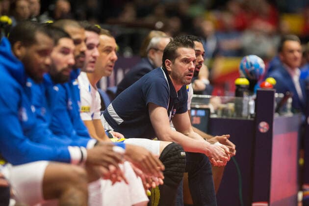 Guillaume Gille (France) HANDBALL : France vs Bosnie Herzegovine - Championnat d Europe 2020 - 14 01 2020 THEOPHILELaurent Panoramic 
