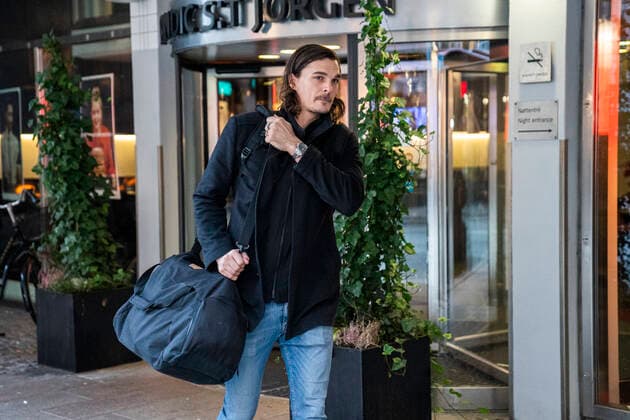 Handball EM, Abreise Nationalteam Dänemark Jannick Green. Haandboldherrelandsholdet forlader deres hotel Scandic St. Jörgen i Malmoe torsdag den 16. januar 2020.De danske haandboldherrer er ude af EM, som endte for dem onsdag efter tre kampe i det indledende gruppespil. , Copenhagen Denmark Copyright: MartinxSylvestx cop105 spdk20200116-112130-L