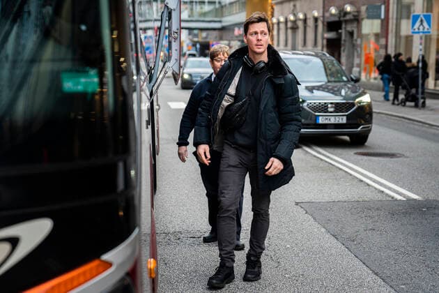 Handball EM, Abreise Nationalteam Dänemark Hans Lindberg. Haandboldherrelandsholdet forlader deres hotel Scandic St. Jörgen i Malmoe torsdag den 16. januar 2020.De danske haandboldherrer er ude af EM, som endte for dem onsdag efter tre kampe i det indledende gruppespil. , Copenhagen Denmark Copyright: MartinxSylvestx cop105 spdk20200116-112416-L