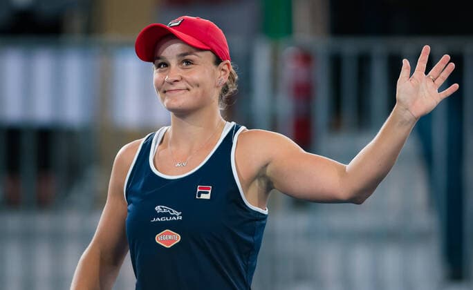 Bilder des Jahres 2020, Sport 01 Januar Sport Themen der Woche KW03 Sport Bilder des Tages January 16, 2020, Adelaide, AUSTRALIA: Ashleigh Barty of Australia after winning her quarter-final match at the 2020 Adelaide International WTA, Tennis Damen Premier tennis tournament against Marketa Vondrousova of the Czech Republic 2020 Adelaide International, Tennis, Adelaide, Australia, Jan 16 - ZUMAa181 20200116_zaa_a181_101 Copyright: xAFP7x