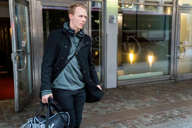 Handball EM, Abreise Nationalteam Dänemark Anders Zachariassen. Haandboldherrelandsholdet forlader deres hotel Scandic St. Jörgen i Malmoe torsdag den 16. januar 2020.De danske haandboldherrer er ude af EM, som endte for dem onsdag efter tre kampe i det indledende gruppespil. , Copenhagen Denmark Copyright: MartinxSylvestx cop105 spdk20200116-114513-L
