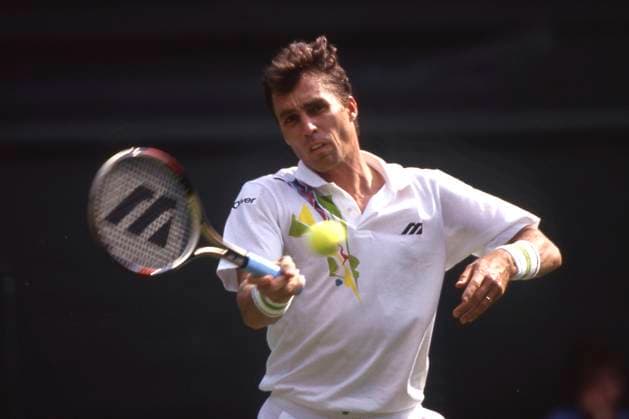 Ivan LENDL, CSSR, CZE, Tennisspieler, Aktion, bei den Tennis All England Championchips in Wimbledon, 05.07.1992, Â *** Ivan LENDL, CSSR, CZE, tennis player, action, at the Tennis All England Championships at Wimbledon, 05 07 1992, Â