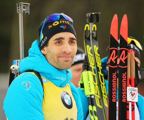 BIATHLON - IBU WC Ruhpolding RUHPOLDING,GERMANY,16.JAN.20 - BIATHLON - IBU World Cup, 10km sprint, men. Image shows Martin Fourcade (FRA). GEPAxpictures xThomasxBachun