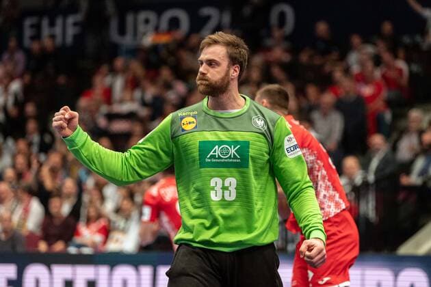 Handball Wien 16.01.2020 Europameisterschaft EM Zwischenrunde hauptrunde Weißrussland (BLR) - Deutschland (GER) Andreas Wolff (Deutschland, TW, No.33)