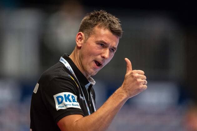 Handball Wien 16.01.2020 Europameisterschaft EM Zwischenrunde hauptrunde Weißrussland (BLR) - Deutschland (GER) Christian Prokop (Deutschland, Trainer)