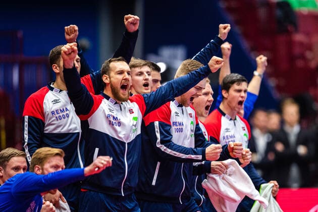 200117 Christian O Sullivan of Norway during the EHF European Handball Championship match between Norway and Hungary on January 17, 2020 in Malmö. Photo: Ludvig Thunman BILDBYRAN kod LT 35707 bbeng ehf euro 2020 em 2020 european men?s handball championship 2020 handball handboll handbolls-em 2020 handball handball-em 2020 norway norge hungary ungern Copyright: LUDVIGxTHUNMAN BB200117LT002