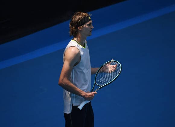 Tennis, Australian Open, Grand Slam Training, ATP, Tennis Herren ALEXANDER ZVEREV (GER)