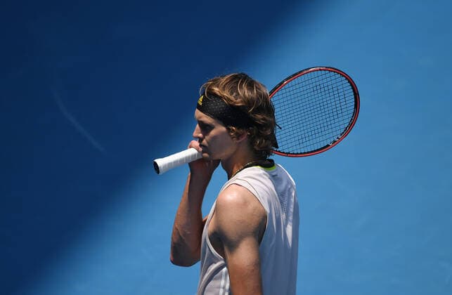 Tennis, Australian Open, Grand Slam Training, ATP, Tennis Herren ALEXANDER ZVEREV (GER)