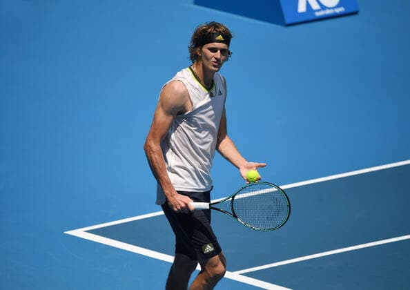 Tennis, Australian Open, Grand Slam Training, ATP, Tennis Herren ALEXANDER ZVEREV (GER)