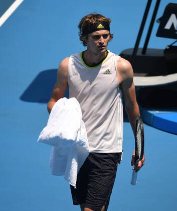 Tennis, Australian Open, Grand Slam Training, ATP, Tennis Herren ALEXANDER ZVEREV (GER)