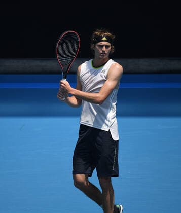 Tennis, Australian Open, Grand Slam Training, ATP, Tennis Herren ALEXANDER ZVEREV (GER)