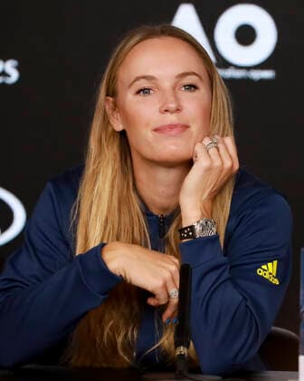 Caroline Wozniacki (DEN) Tennis - Australian Open 2020 - Grand Slam ITF ATP, Tennis Herren WTA, Tennis Damen - Melbourne Park - Melbourne - Victoria - Australia - 18 January 2020. Copyright: xJuergenxHasenkopfx