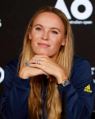 Caroline Wozniacki (DEN) Tennis - Australian Open 2020 - Grand Slam ITF ATP, Tennis Herren WTA, Tennis Damen - Melbourne Park - Melbourne - Victoria - Australia - 18 January 2020. Copyright: xJuergenxHasenkopfx