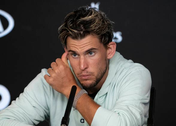 Dominic Thiem (AUT) Tennis - Australian Open 2020 - Grand Slam ITF ATP, Tennis Herren WTA, Tennis Damen - Melbourne Park - Melbourne - Victoria - Australia - 18 January 2020. Copyright: xJuergenxHasenkopfx