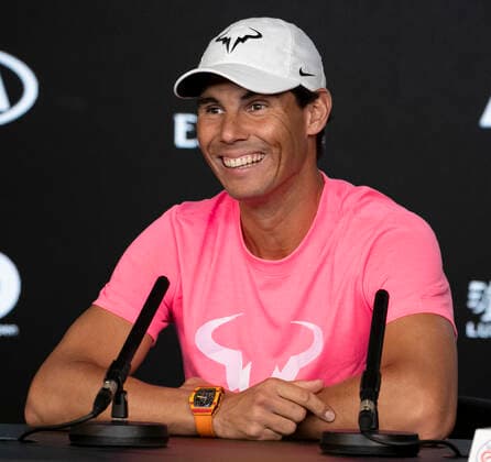 Rafael Nadal (ESP) Tennis - Australian Open 2020 - Grand Slam ITF ATP, Tennis Herren WTA, Tennis Damen - Melbourne Park - Melbourne - Victoria - Australia - 18 January 2020. Copyright: xJuergenxHasenkopfx