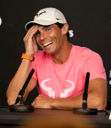 Rafael Nadal (ESP) Tennis - Australian Open 2020 - Grand Slam ITF ATP, Tennis Herren WTA, Tennis Damen - Melbourne Park - Melbourne - Victoria - Australia - 18 January 2020. Copyright: xJuergenxHasenkopfx