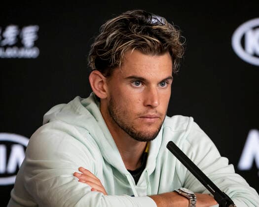 Dominic Thiem (AUT) Tennis - Australian Open 2020 - Grand Slam ITF ATP, Tennis Herren WTA, Tennis Damen - Melbourne Park - Melbourne - Victoria - Australia - 18 January 2020. Copyright: xJuergenxHasenkopfx