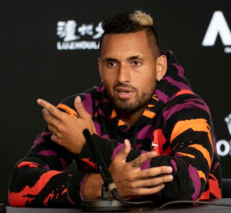 Nick Kyrgios (AUS) Tennis - Australian Open 2020 - Grand Slam ITF ATP, Tennis Herren WTA, Tennis Damen - Melbourne Park - Melbourne - Victoria - Australia - 18 January 2020. Copyright: xJuergenxHasenkopfx