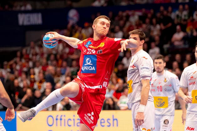Nikola Bilyk (Nr. 53, Oesterreich) Spanien vs. Oesterreich, Handball, Hauptrunde, EHF Euro 2020, 18.01.20 Wien Wien Oesterreich Copyright: xAgentur54Gradx xFelixxKoenigx