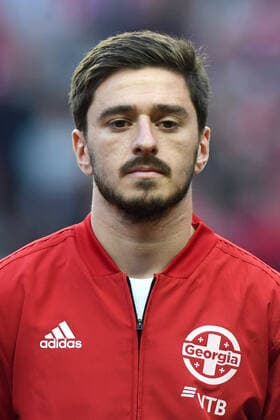 Qualifying Round Euro 2020, 10-06-2019, Denmark-Georgia 5-1, OTAR KITEISHVILI QUALIFICAZIONI EUROPEI 2020 BOSNIA DANIMARCA-GEORGIA 5-1