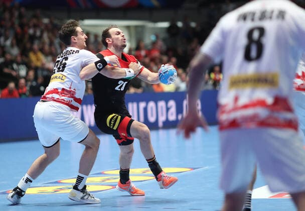 Men s EHF Euro 2020 - Germany - Austria 20.01.2020., Wiener Stadthalle, Vienna, Austria - 2020 European Men s Handball Championship, Main Round, group 1, 3rd round. Lukas Herburger SlavkoxMidzor PIXSELL