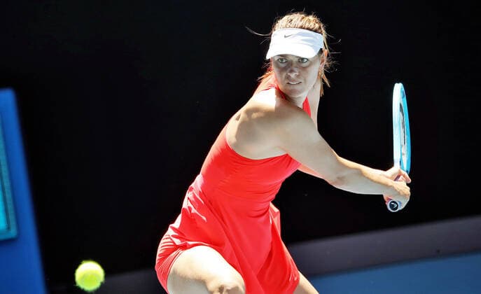 TENNIS - WTA, Tennis Damen Australian Open 2020 MELBOURNE,AUSTRALIA,21.JAN.20 - TENNIS - WTA Tour, Grand Slam, Australian Open Image shows Maria Sharapova (RUS). GEPAxpictures xMatthiasxHauer