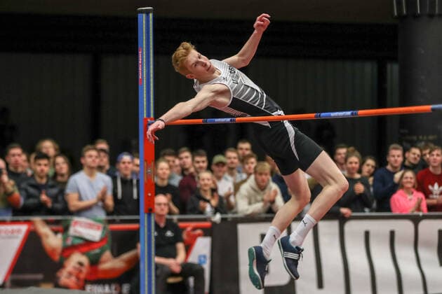 Hochsprung mit Musik - Meeting - 2020 - Koeln Arne Roehl (GER LT DSHS Koeln); Koeln, Deutschland 22. Januar 2020: Hochsprung mit Musik - Meeting - 2020 - Koeln Copyright: xBEAUTIFULxSPORTS Footcornerx