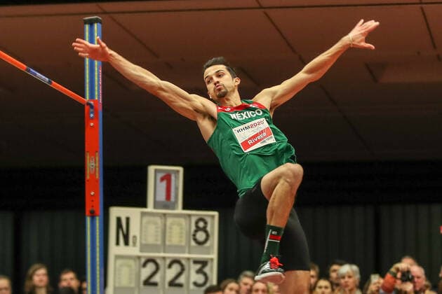 Hochsprung mit Musik - Meeting - 2020 - Koeln Edgar Rivera (MEX); Koeln, Deutschland 22. Januar 2020: Hochsprung mit Musik - Meeting - 2020 - Koeln Copyright: xBEAUTIFULxSPORTS Footcornerx