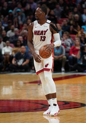 Bam Adebayo (C F Miami Heat, 13) - 22.01.2020: Miami Heat vs. Washington Wizards, American Airlines Arena