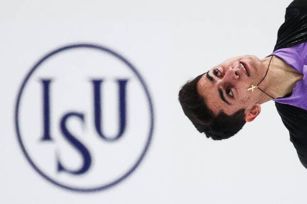 Bilder des Jahres 2020, Sport 01 Januar Sport Themen der Woche KW04 Sport Bilder des Tages GRAZ, AUSTRIA - JANUARY 23, 2020: Russia s Artur Daniyelyan performs during the men s free skating event at the 2020 ISU European Figure skating, Eiskunstlauf Championships at Steiermarkhalle. Sergei Bobylev TASS  TS0CB67B